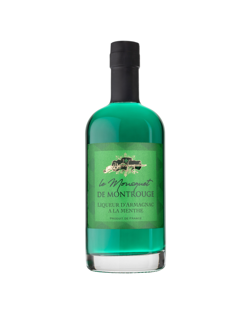 Le Mousquet de Montrouge Armagnac and Mint Liqueur 50 cl