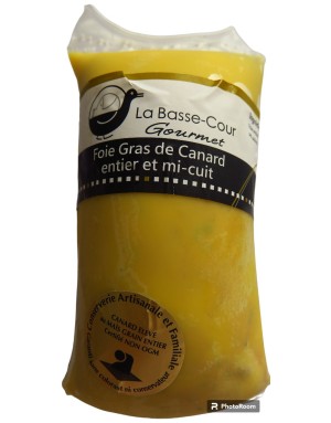 Foie Gras entier mi-cuit à la truffe blanche