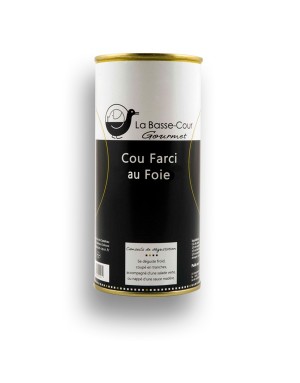 Cou de canard farci au Foie Gras (500g)