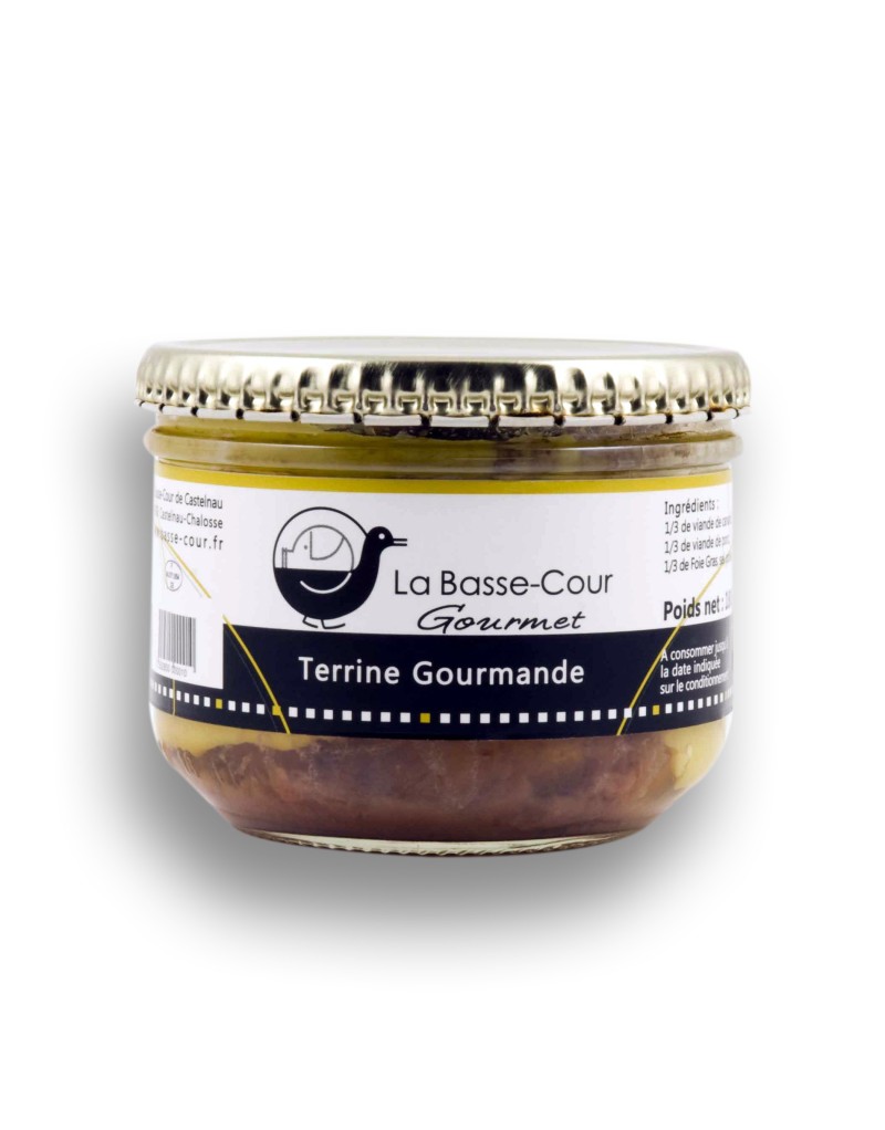 Copie de Pâté Grand-mère au foie gras de canard (180g)