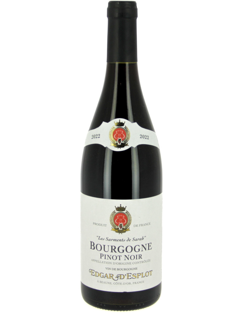 Bourgogne Pinot Noir 2022 "Les Sarments de Sarah"